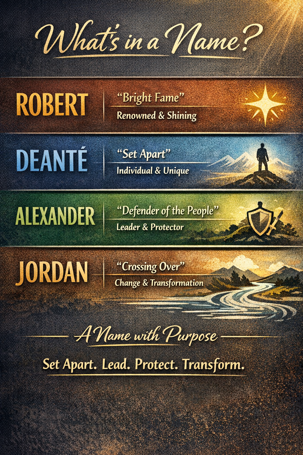 What’s in a Name? Living Into the Story We Carry